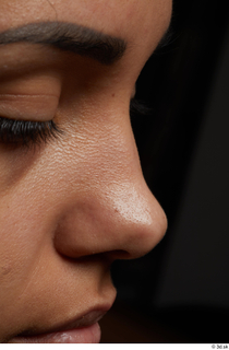 HD Face skin references Eva Seco eyebrow nose skin pores…